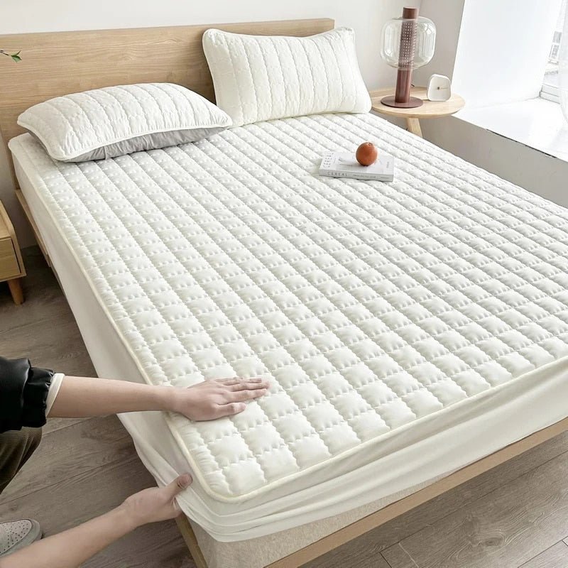 Protège-matelas matelassé pour un confort de sommeil optimal