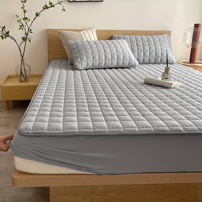 Protège-matelas matelassé pour un confort de sommeil optimal