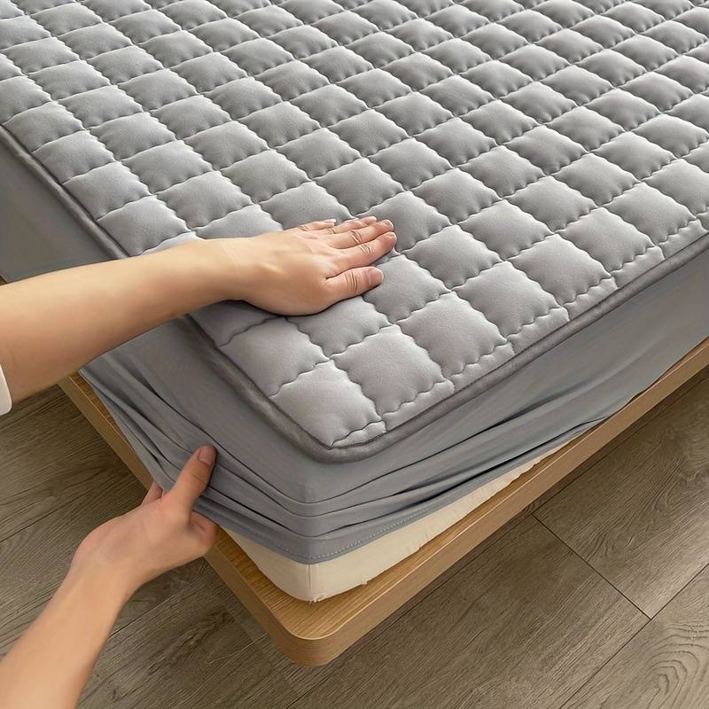 Protège-matelas matelassé pour un confort de sommeil optimal