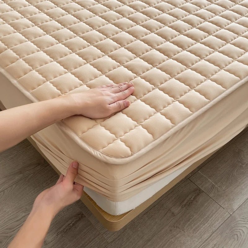 Protège-matelas matelassé pour un confort de sommeil optimal
