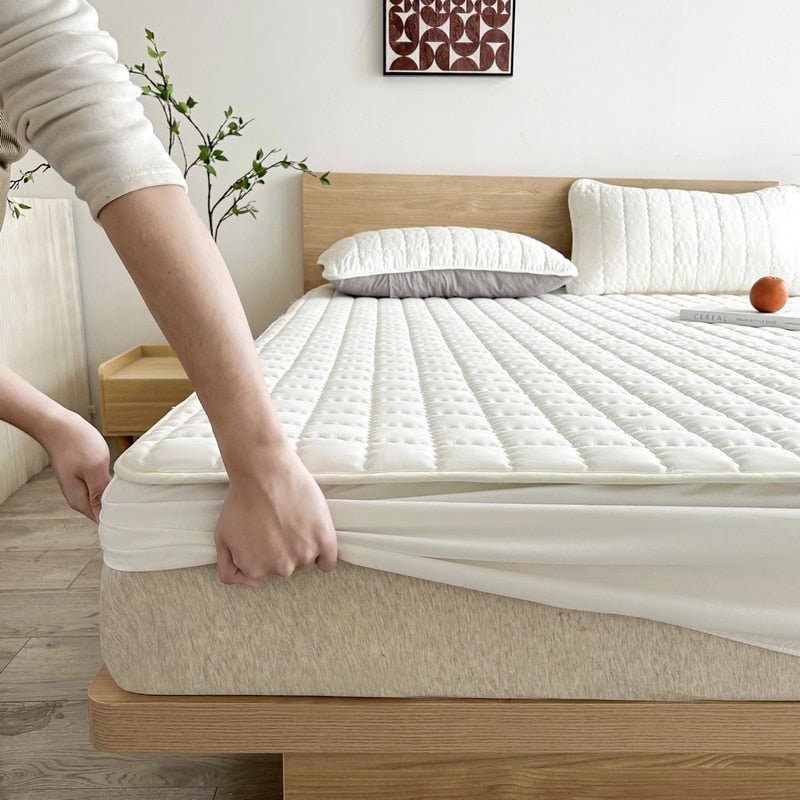 Protège-matelas matelassé pour un confort de sommeil optimal