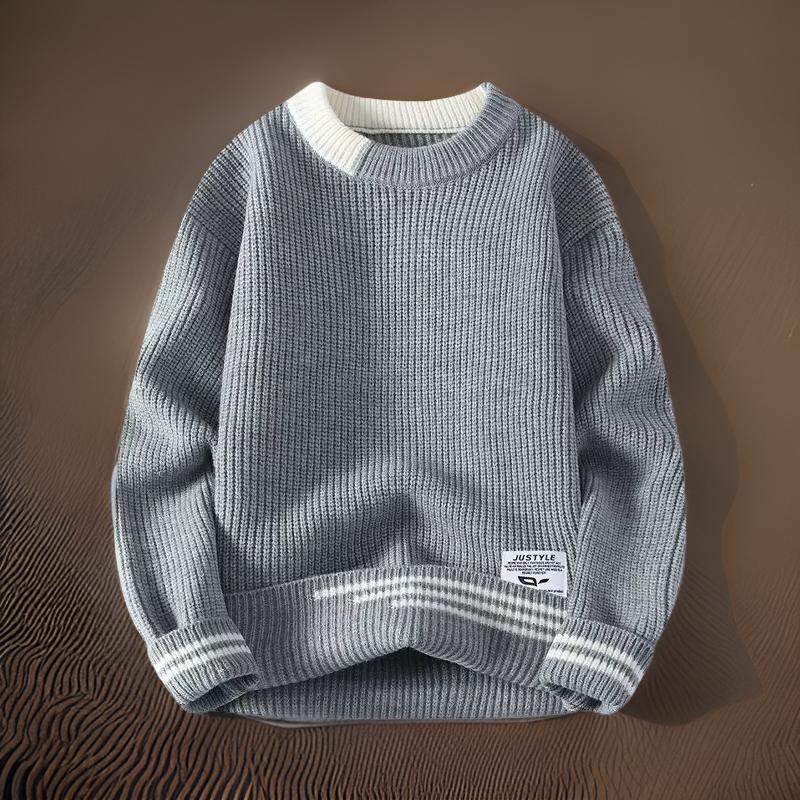 Pull à col rond pour homme