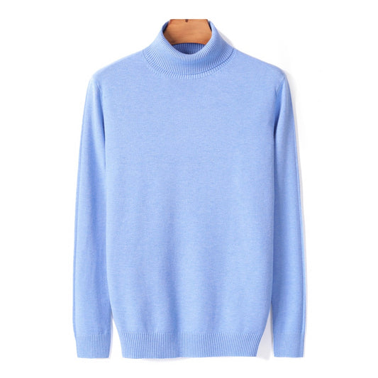 Pull à col roulé en maille