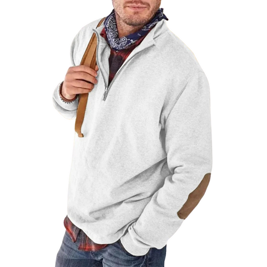 Pull à demi-zip pour homme | Chaud et élégant pour l'hiver