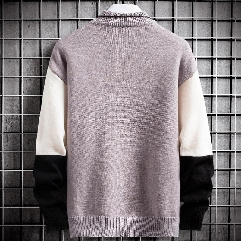 Pull en patchwork - Pull chaud