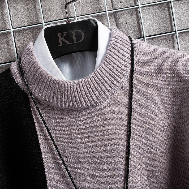 Pull en patchwork - Pull chaud