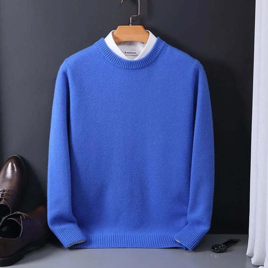 Pull en tricot doux et luxueux pour homme