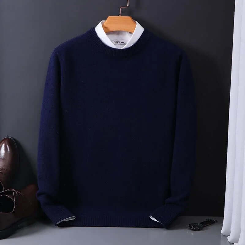Pull en tricot doux et luxueux pour homme