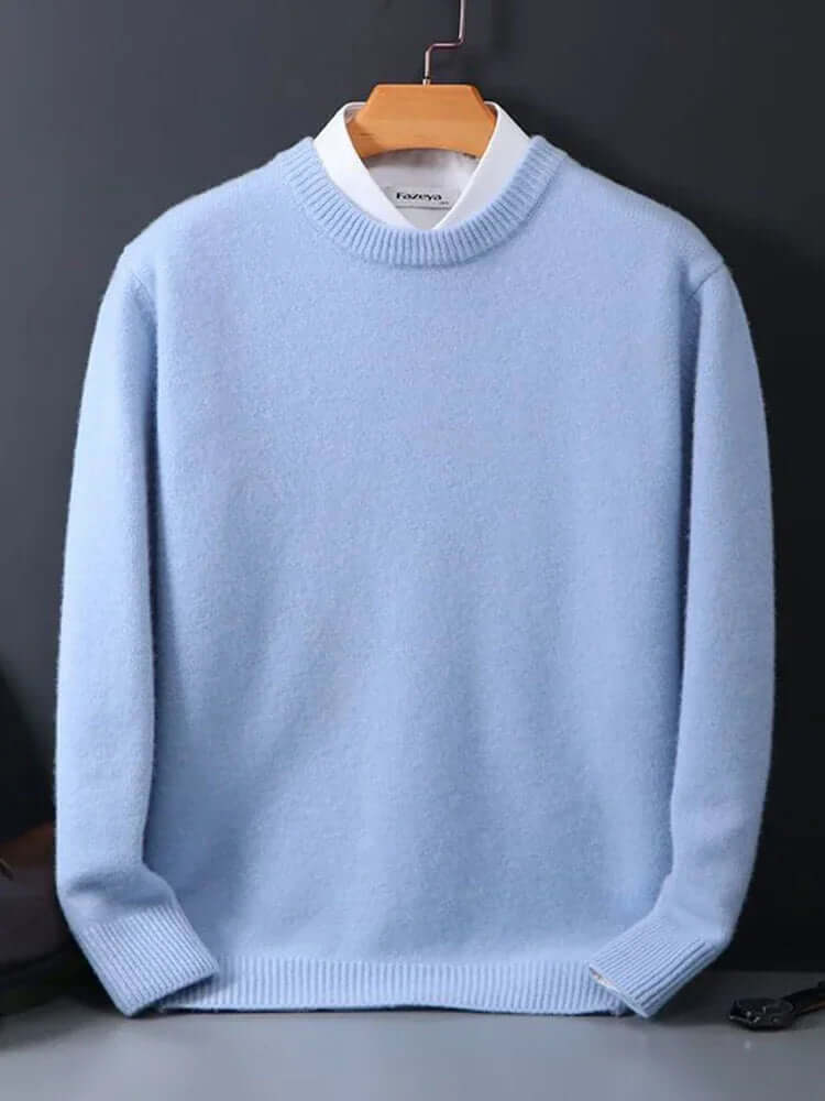 Pull en tricot doux et luxueux pour homme