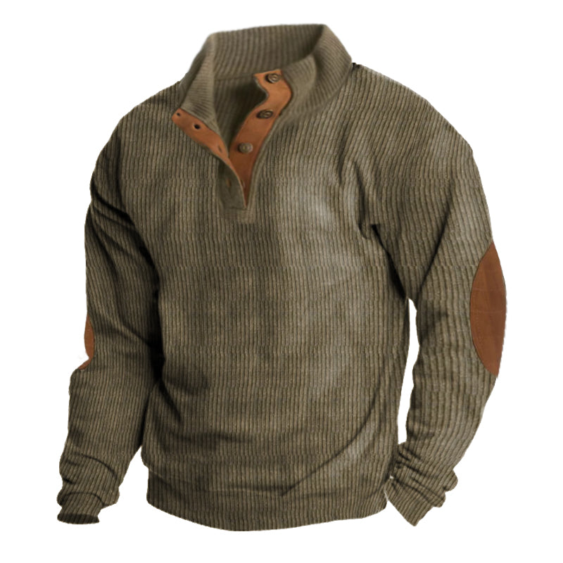 Pull outdoor pour homme, chaud et résistant pour l'aventure