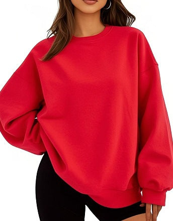 Pull oversized décontracté pour femme à coupe ample