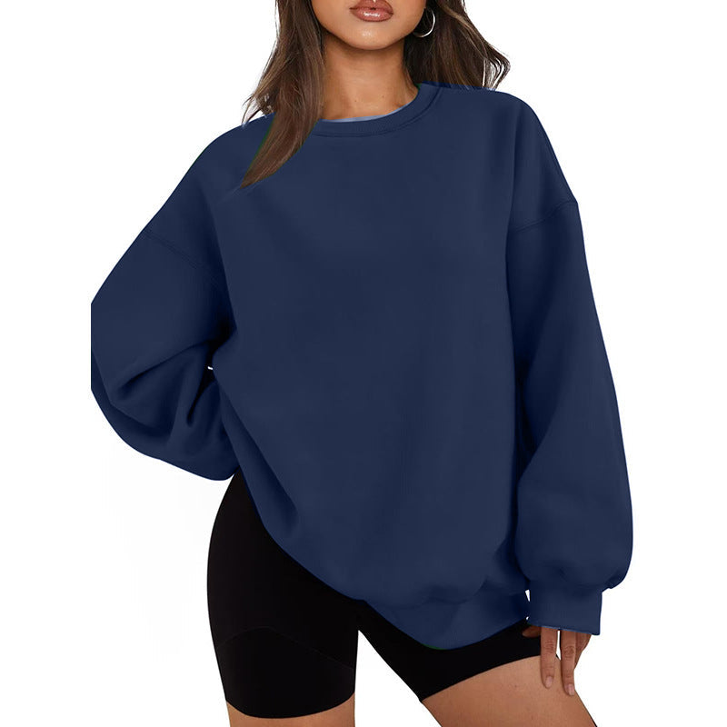 Pull oversized décontracté pour femme à coupe ample