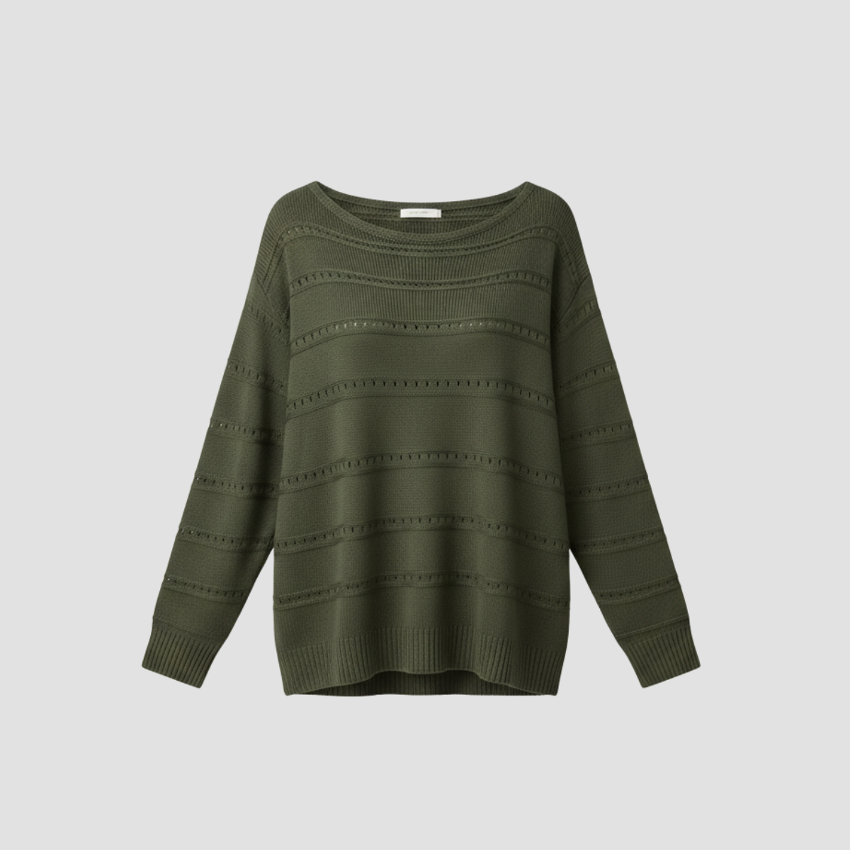 Pull tricoté oversize