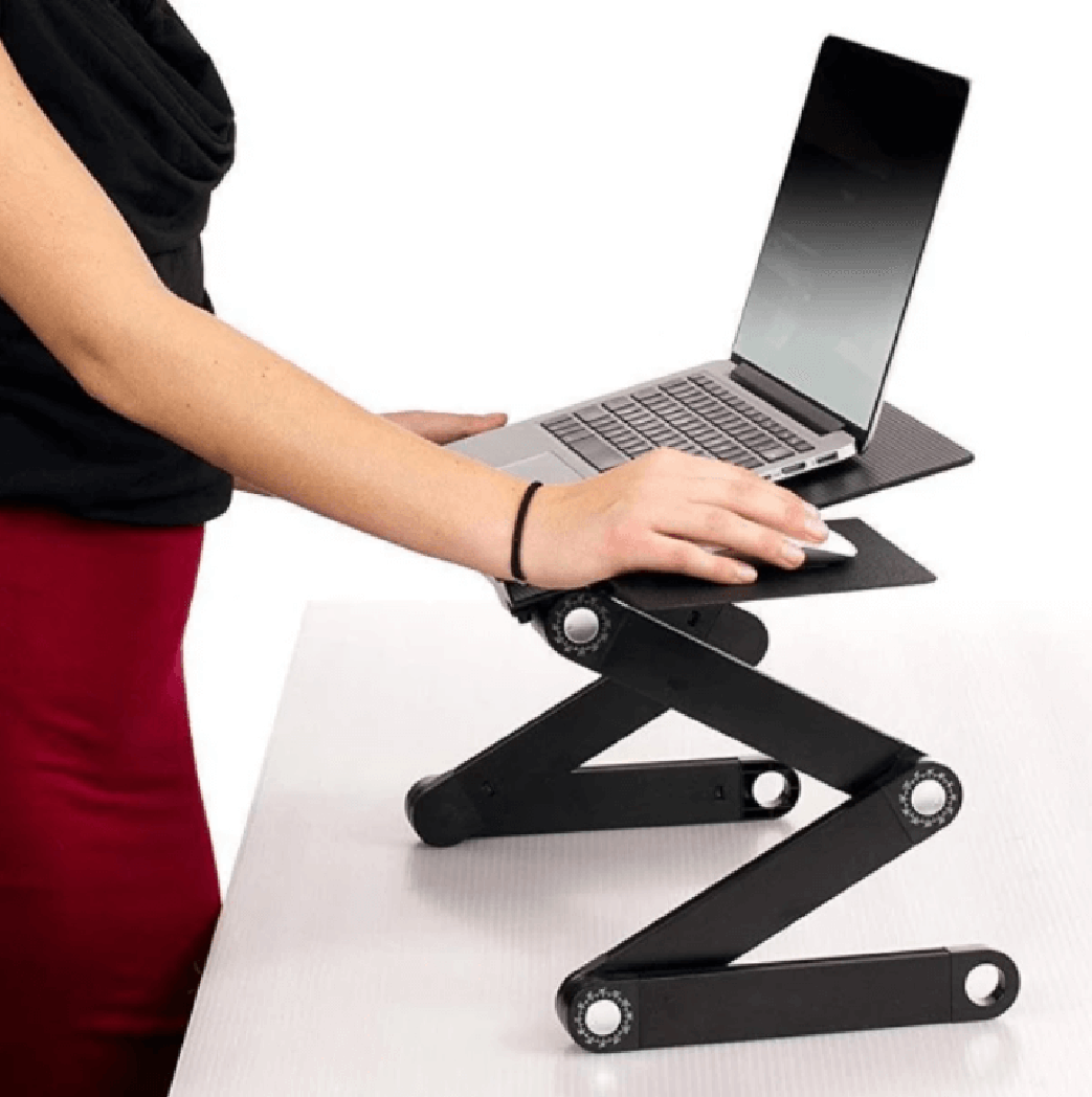 Pupitre pour ordinateur portable ergonomique réglable
