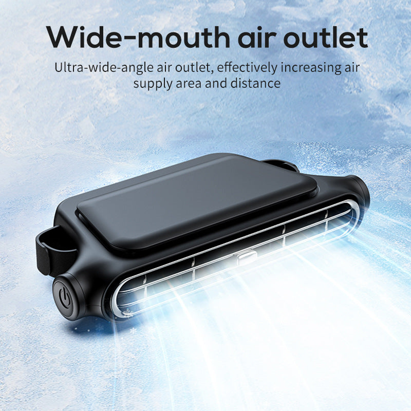 Purificateur d'air et ventilateur compact à fixer sur la grille d'aération de voiture avec lamelles réglables pour homme et femme