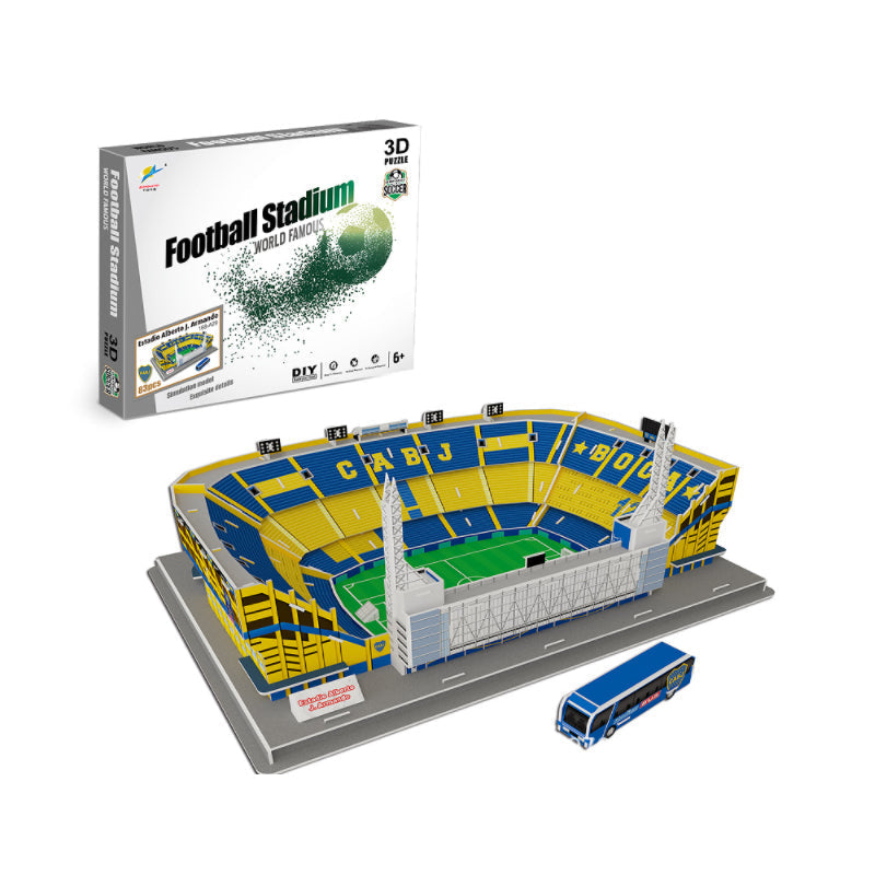 Puzzle 3D stade de football