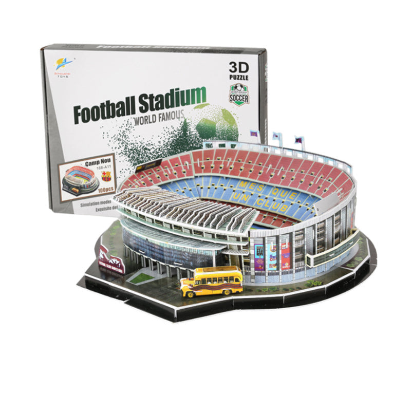 Puzzle 3D stade de football