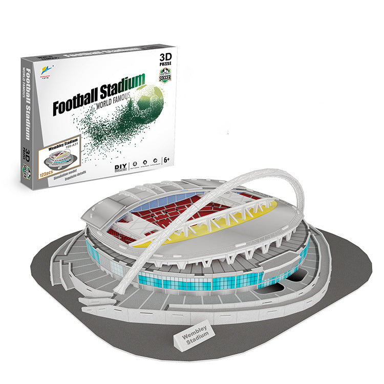 Puzzle 3D stade de football