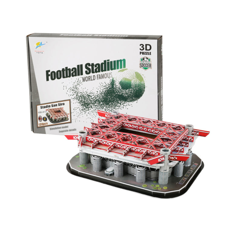 Puzzle 3D stade de football