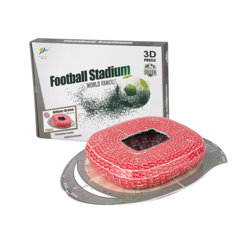 Puzzle 3D stade de football