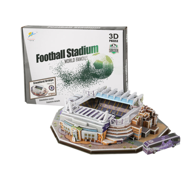 Puzzle 3D stade de football
