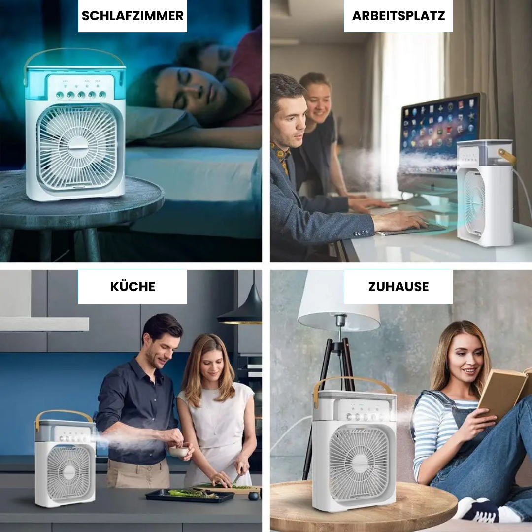 Rafraîchissement rechargeable pour les journées chaudes