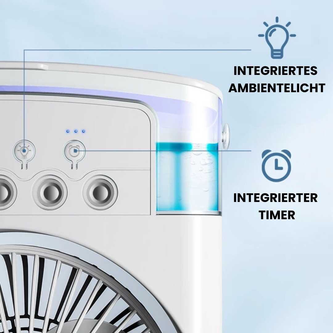 Rafraîchissement rechargeable pour les journées chaudes