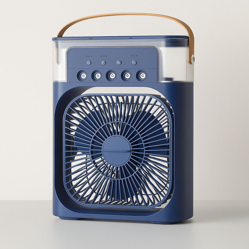 Rafraîchisseur d'air et humidificateur portable 3-en-1
