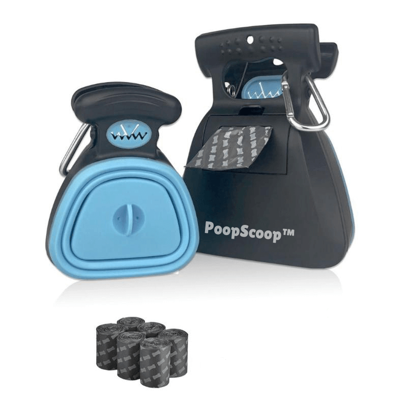 Ramasse-crottes pour chien intelligent et hygiénique avec distributeur de sacs intégré