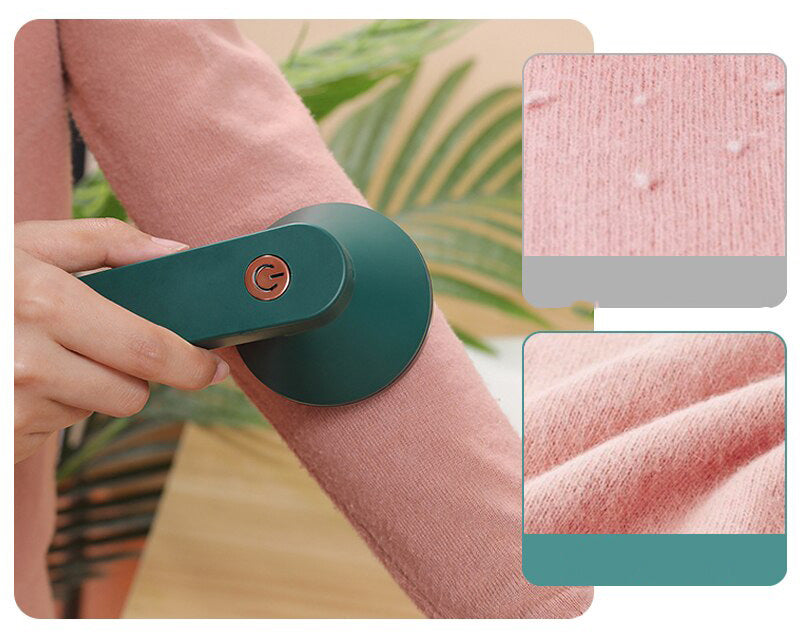 Rasoir anti-bouloche portable