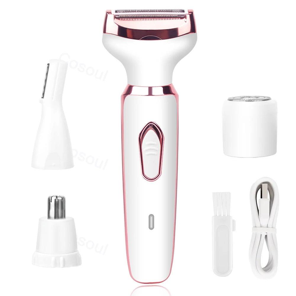 Rasoir électrique pour femme 4 en 1