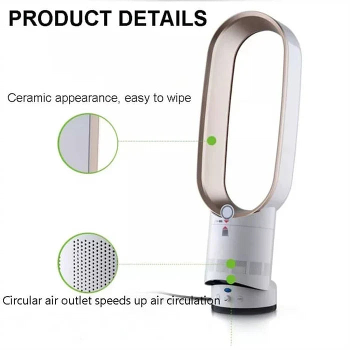 Refroidisseur d'air et ventilateur sans pales rotatives