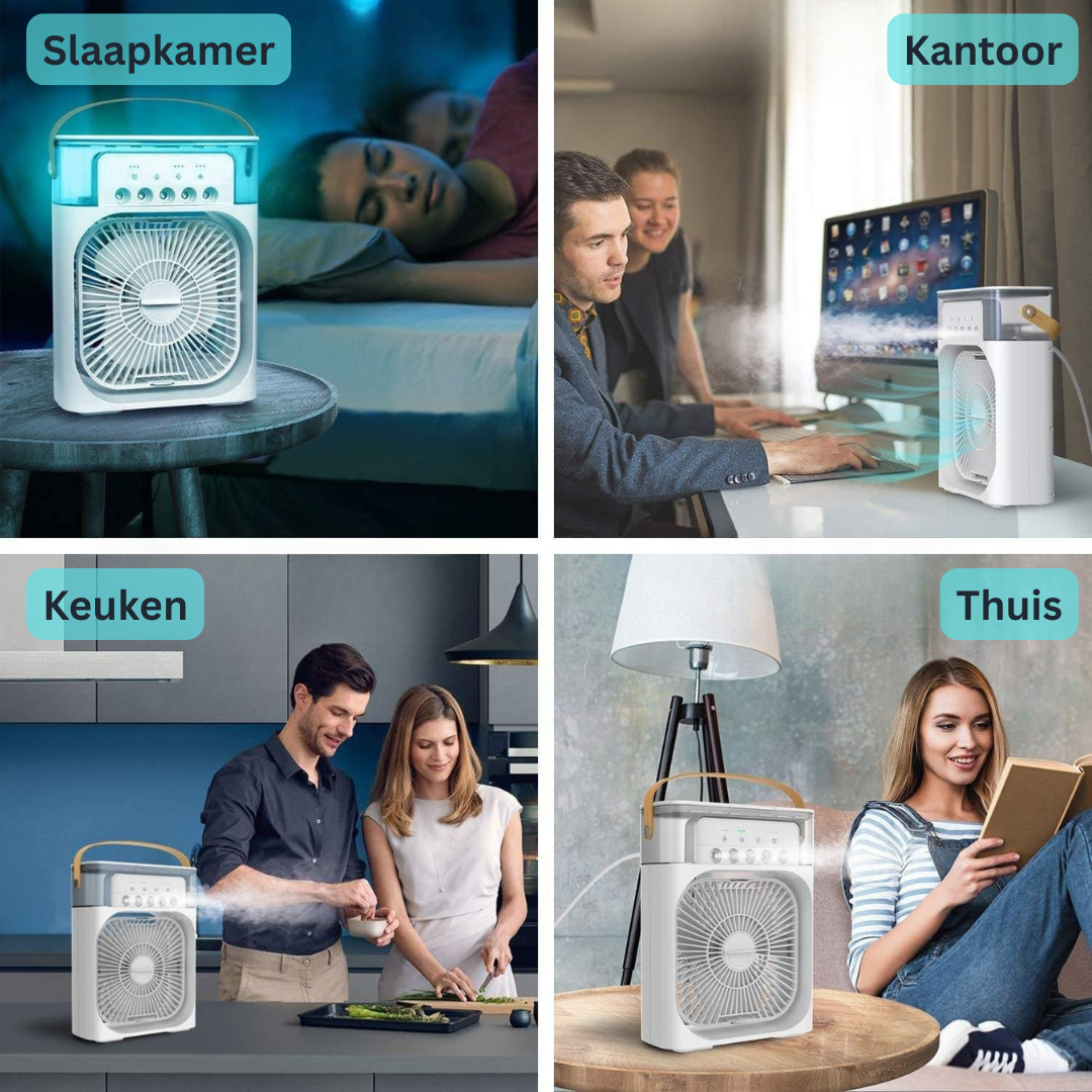 Refroidisseur d'air portable avec brumisateur