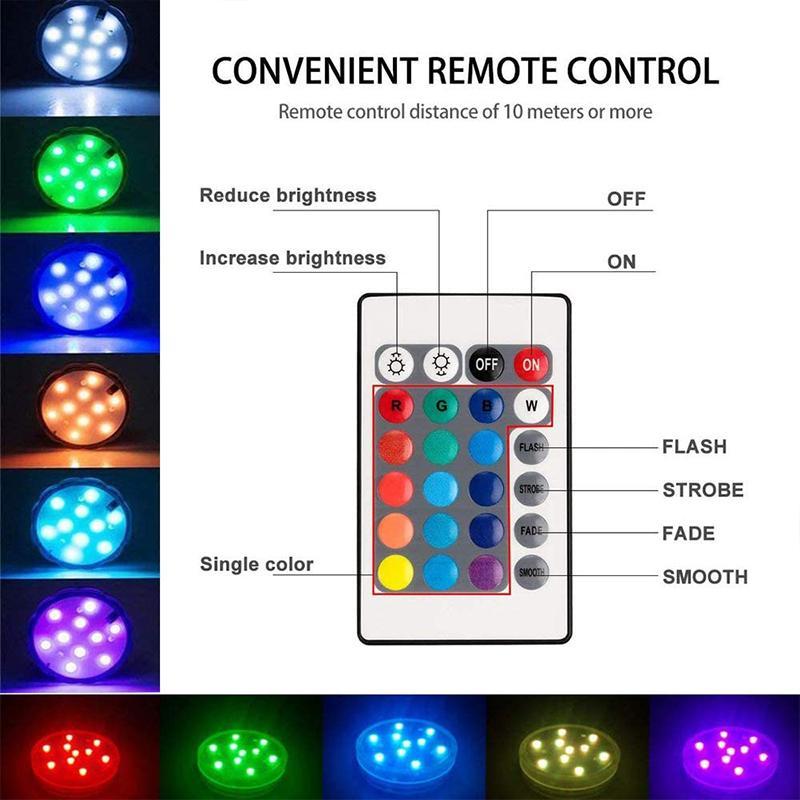 Remote Control Waterproof Magnet Suction LED Light | Olvoria