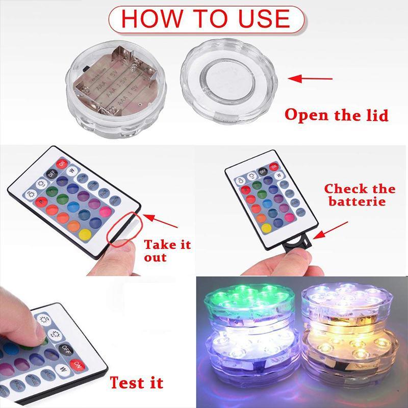 Remote Control Waterproof Magnet Suction LED Light | Olvoria