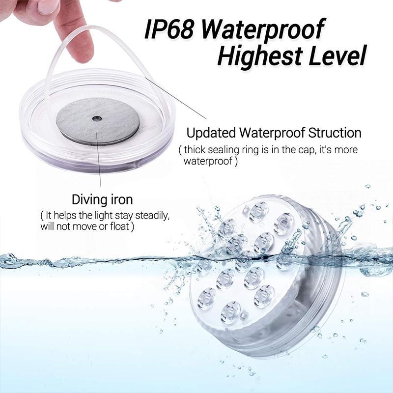 Remote Control Waterproof Magnet Suction LED Light | Olvoria