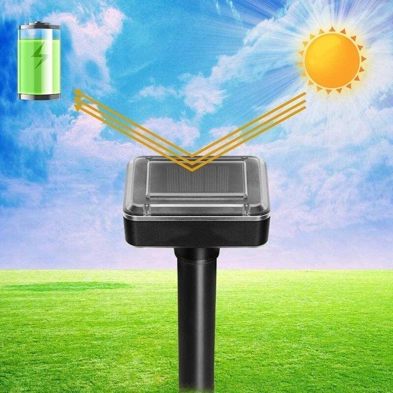 Répulsif solaire pour rongeurs, taupes, souris et serpents