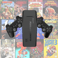 Console rétro Infinity – Plus de 15 000 jeux classiques, connexion HDMI, manettes sans fil incluses