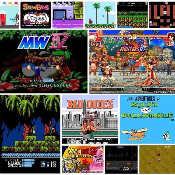Retro Infinity Console – Over 15,000 Classic Games, HDMI Connection, Wireless Controllers Included
