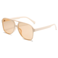 Gafas de sol aviador retro sobredimensionadas - Amara
