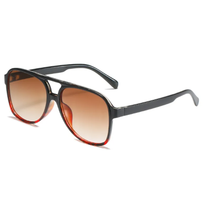 Retro Oversized Aviator Sunglasses - Amara - Image 2
