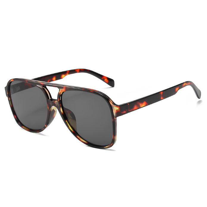 Retro Oversized Aviator Sunglasses - Amara - Image 2
