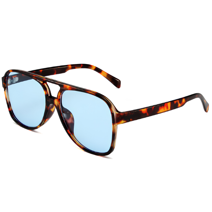 Retro Oversized Aviator Sunglasses - Amara - Image 3