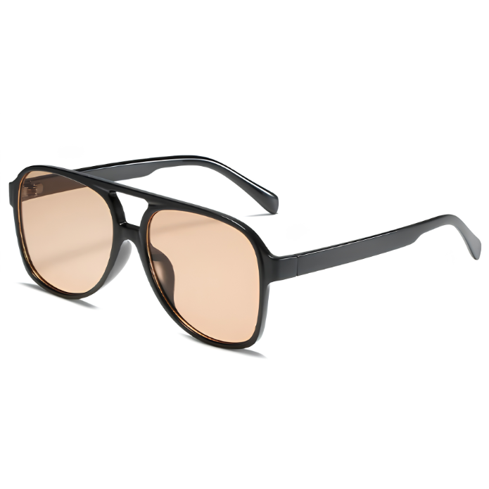Retro Oversized Aviator Sunglasses - Amara - Image 3