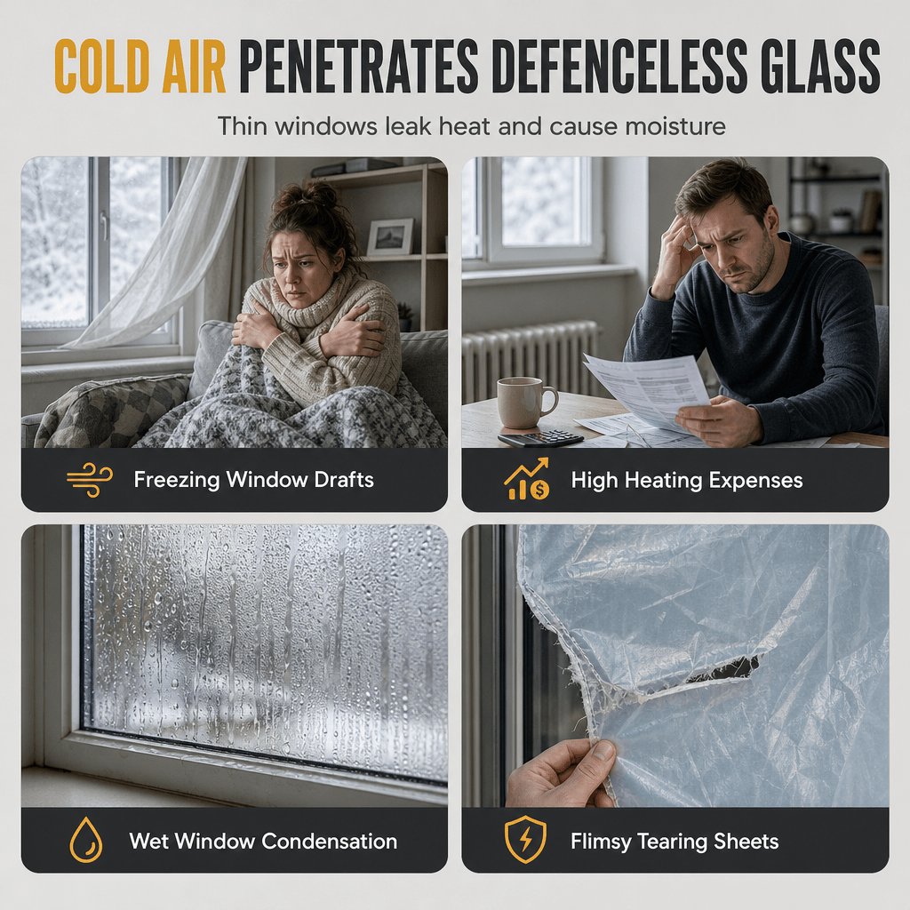 Rideau thermique pour fenêtre