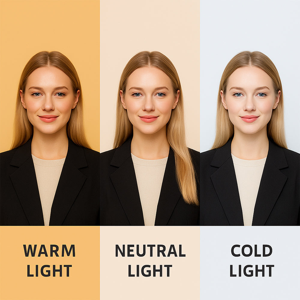 Ring light avec trépied – 3 températures de couleur – LJJ-26