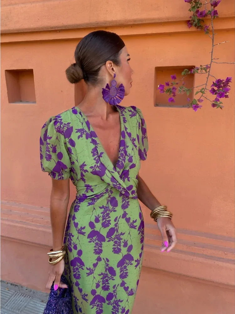 Robe d'automne sophistiquée