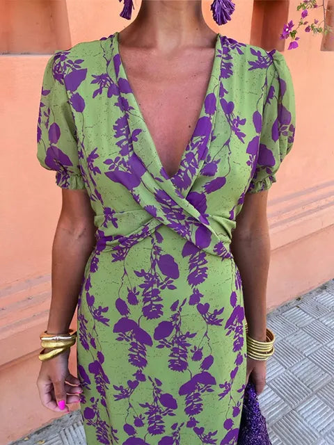 Robe d'automne sophistiquée