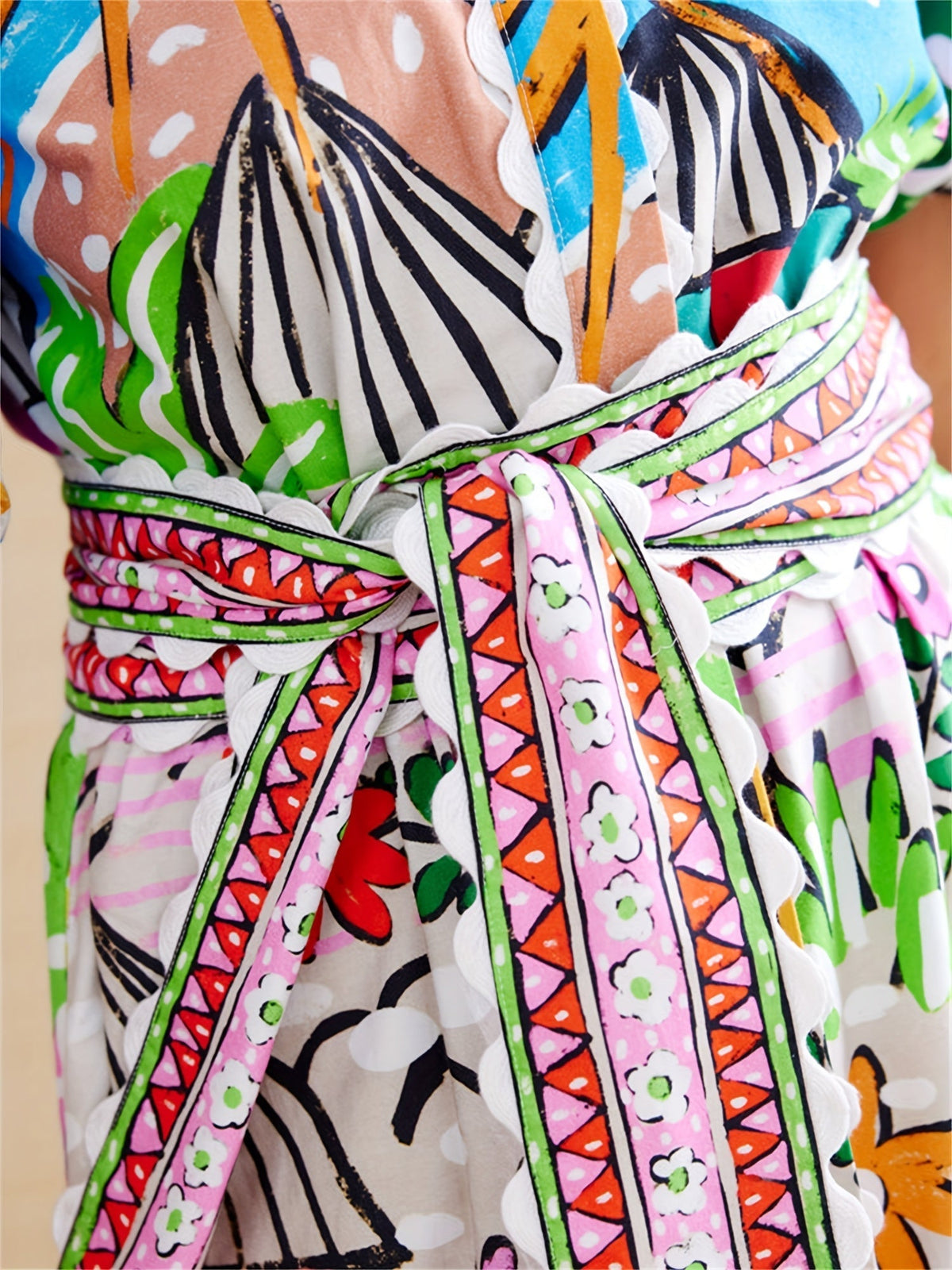 Robe d'été menthe élégante