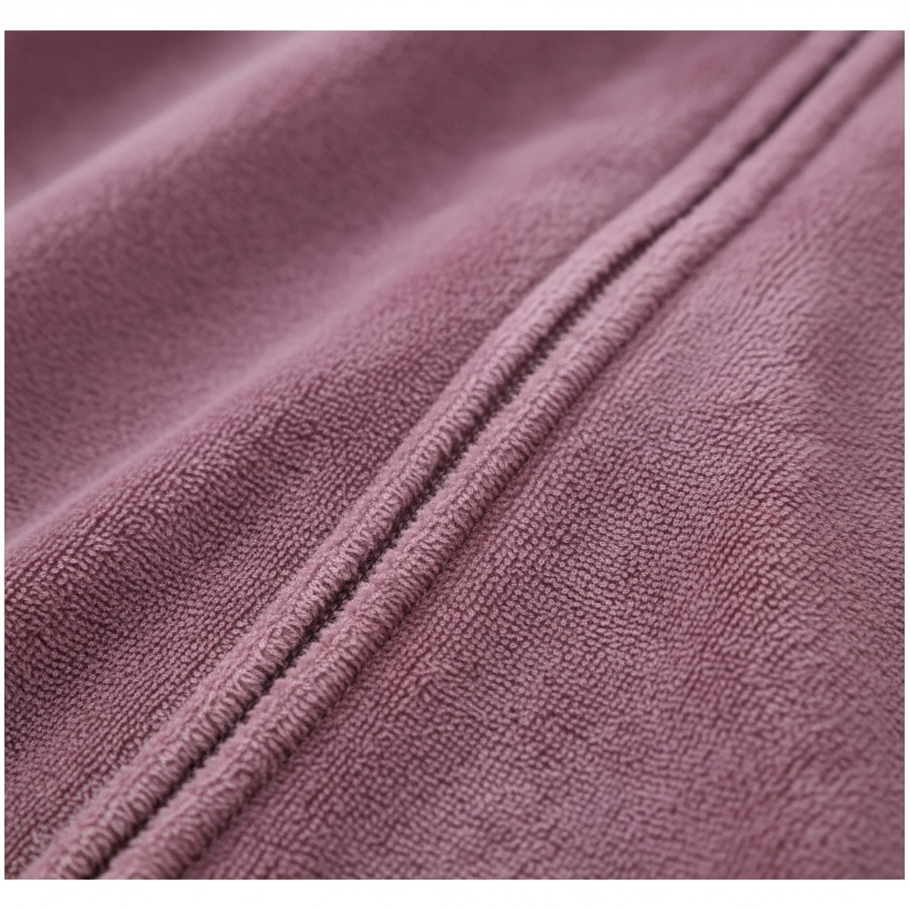 Robe de chambre longue zippée